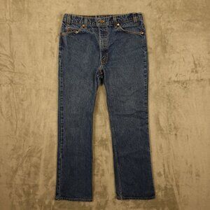Levi's jeans Orange Tab 517 bootcut men's 33x32 blue denim vintage USA made